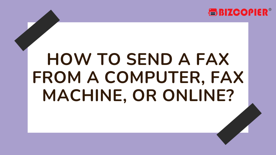 How to receive a fax using a computer, fax machine, or online? Rental