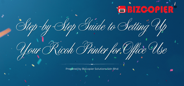 Step-by-Step Guide to Setting Up Your Ricoh Printer for Office Use ...